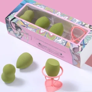 Korean Rabbit Dry Wet Dual Use Beauty Egg Super Soft Non-Powdering Air Cushion Makeup Tool Color Makeup Sponge Gourd Powder Puff