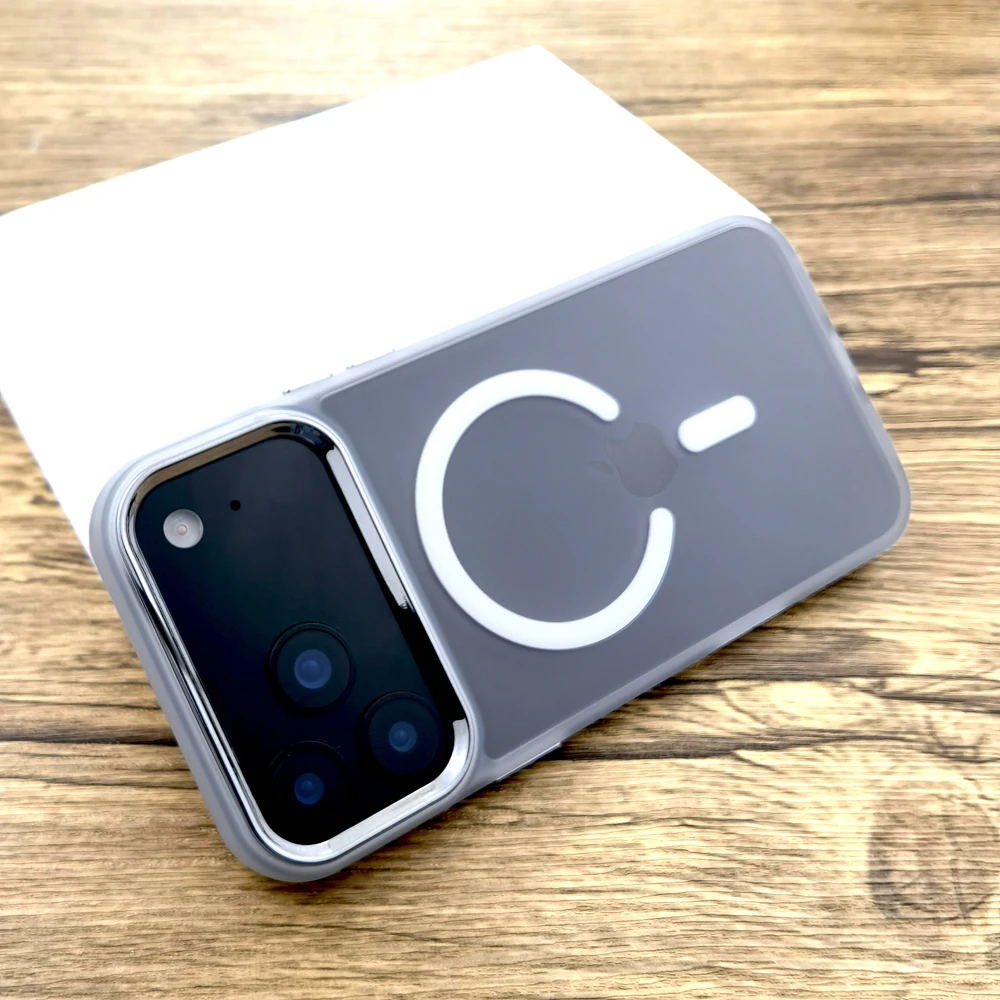 Luxury Matte Translucent Case For iPhone 17 Air 16 15 14 13 12 11 Pro Max 17Pro iPhone17 Magsafe Mag Safe Wireless Charge Covers 4 Luxury Matte Translucent Case For iPhone 17 Air 16 15 14 13 12 11 Pro Max 17Pro iPhone17 Magsafe Mag Safe Wireless Charge Covers - Image 4