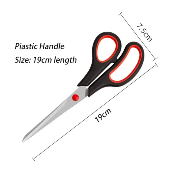 1Pcs Sewing Scissors Multipurpose office Stainless Steel Scissors For Home School Sewin DIY Crafts Hand Cutting Supplies Tool - Image 9