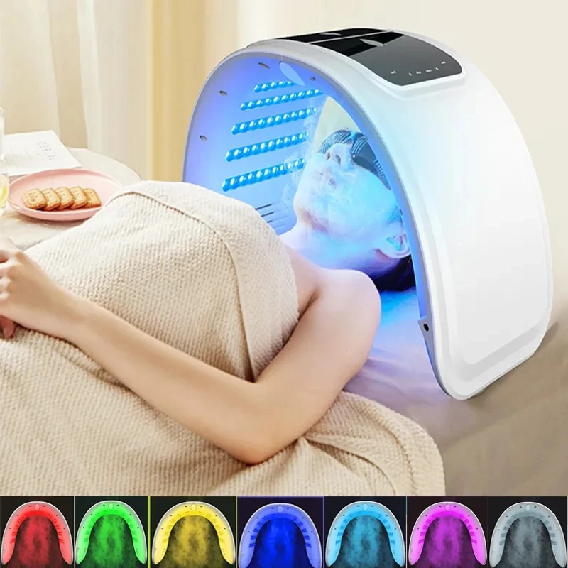 7 Colors LED Face Mask PDT Equipment SPA Facial Spray Device Skin Rejuvenation Light Facial Body Beauty Machines For Skin Care 1 7 Colors LED Face Mask PDT Equipment SPA Facial Spray Device Skin Rejuvenation Light Facial Body Beauty Machines For Skin Care