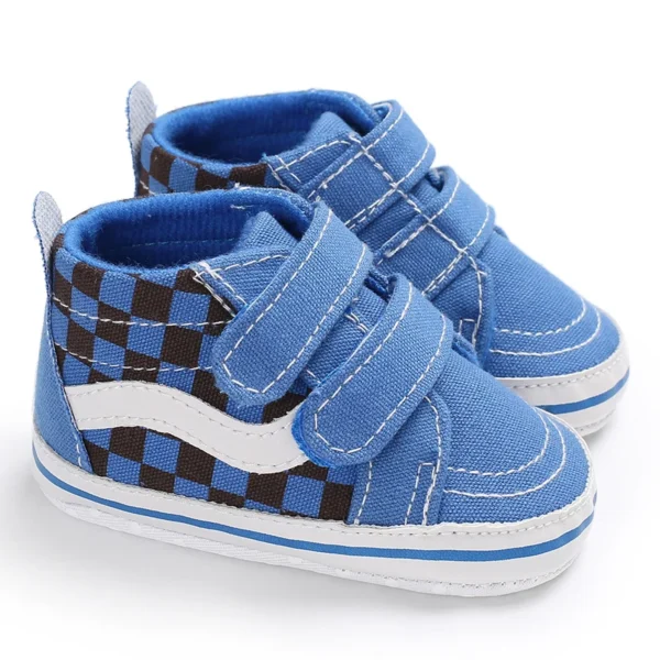 Newborn Baby Boy Shoes Pre-Walker Soft Sole Pram Shoes Baby Shoes Spring/Autumn Canvas Sneakers Bebes Trainers Casual Shoes - Image 9