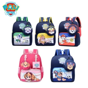 PAW Patrol Backpack School Bag Large Capacity Waterproof School Bag Cartoon Cute School Bag Kids Gifts