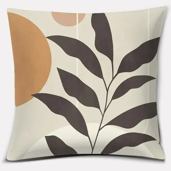 2023 Brown Green Abstract Series Pillow Gift Home Office Decoration  Bedroom Sofa Car Cushion Cover case 45x45 - Image 9