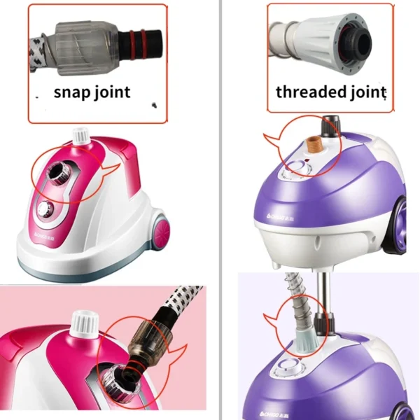 Garment steamer air hose with Brush Spray Universal Garment Steamer Parts for Garment Steamer Pipe Hose Nozzle accessories - Image 5