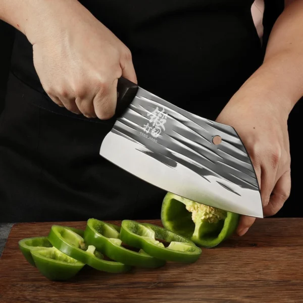 Stainless steel forged kitchen knife, multifunctional kitchen knife, vegetable and meat kitchen cutting tool U9195 - Image 5