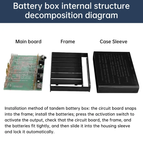 5V 9V 12V Output 60W UPS Uninterrupted Power Supply DIY Power Bank Box for House Router Cellphone Tablet Modem Without Battery - Image 5