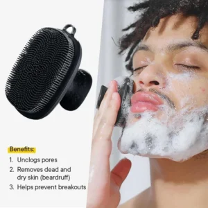 Silicone Face Scrubber for Men and Women Facial Cleansing Brush Silicone Face Wash Brush Manual Cleansing Skin Care Face Brushes