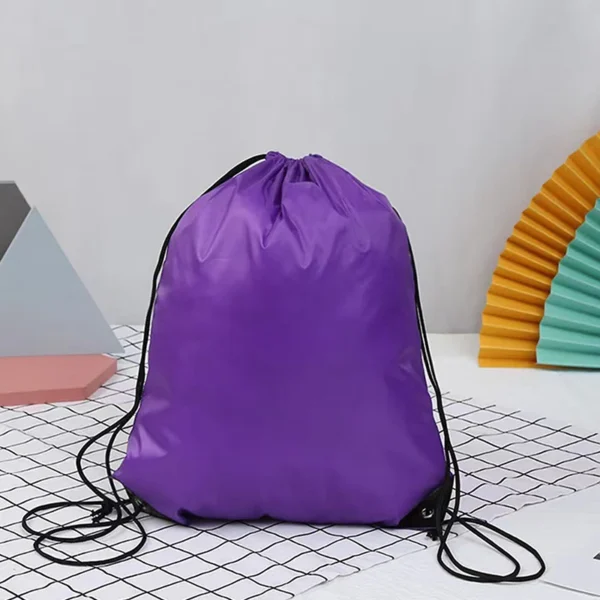 Waterproof Foldable Gym Bag Bundle Pocket Fitness Backpack Drawstring Shop Pocket Hiking Camping Swimming Men Women Sports Bags - Image 14
