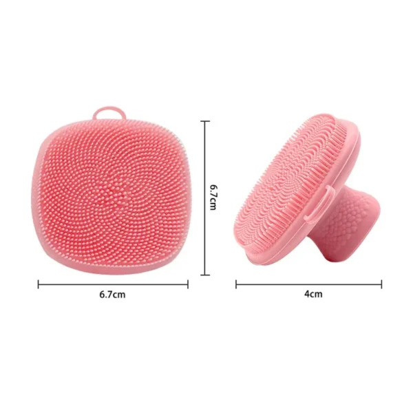 Silicone Face Scrubber for Men and Women Facial Cleansing Brush Silicone Face Wash Brush Manual Cleansing Skin Care Face Brushes - Image 6