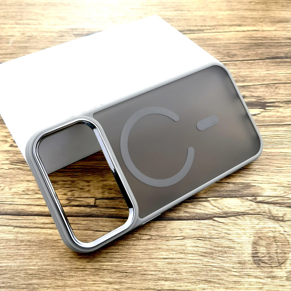 Luxury Matte Translucent Case For iPhone 17 Air 16 15 14 13 12 11 Pro Max 17Pro iPhone17 Magsafe Mag Safe Wireless Charge Covers 12 Luxury Matte Translucent Case For iPhone 17 Air 16 15 14 13 12 11 Pro Max 17Pro iPhone17 Magsafe Mag Safe Wireless Charge Covers - Image 12