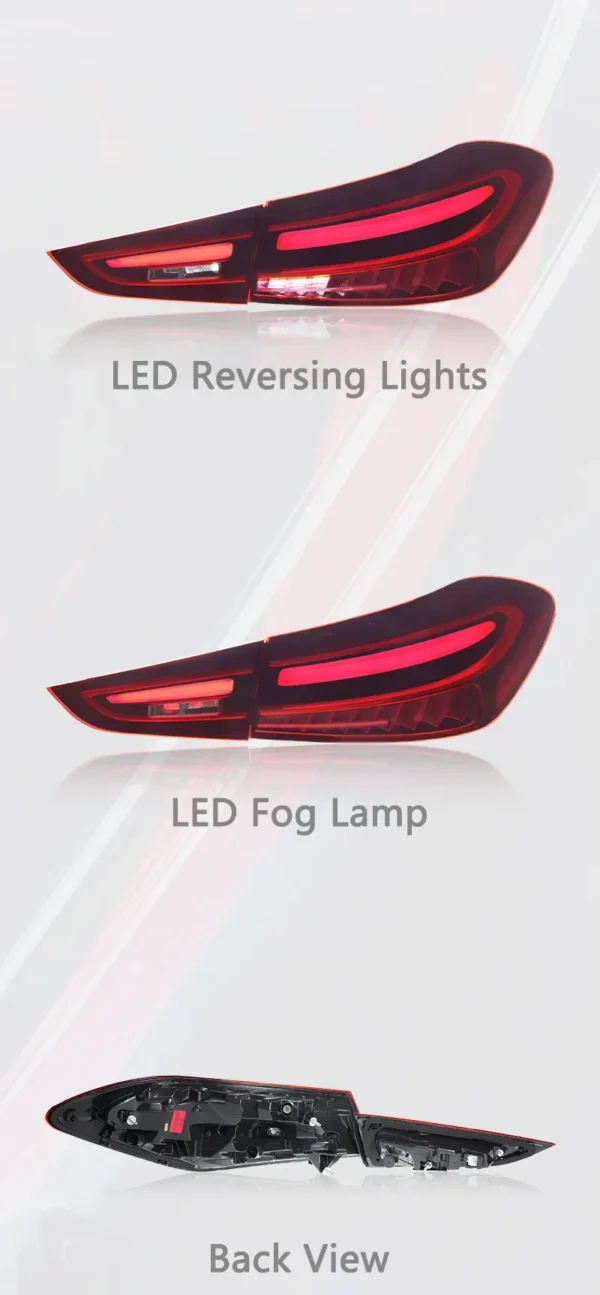 Car Light For Benz GLE Coupe C167 Taillight 2020-2023 Rear Lamps LED Projector Tail Lamp Daytime Running Light Accessories - Image 4