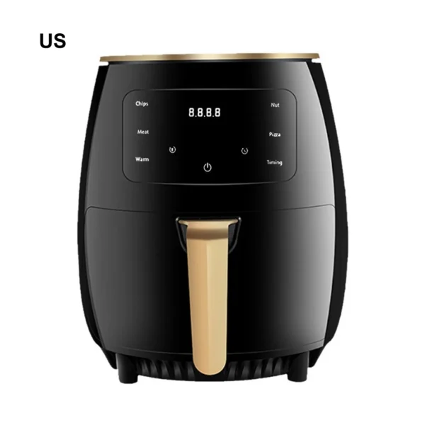 Air Fryer 12L Stainless Steel Visible Large Capacity Electric Oven Touch Screen Multifunctional Electric Fryer EU Plug - Image 8