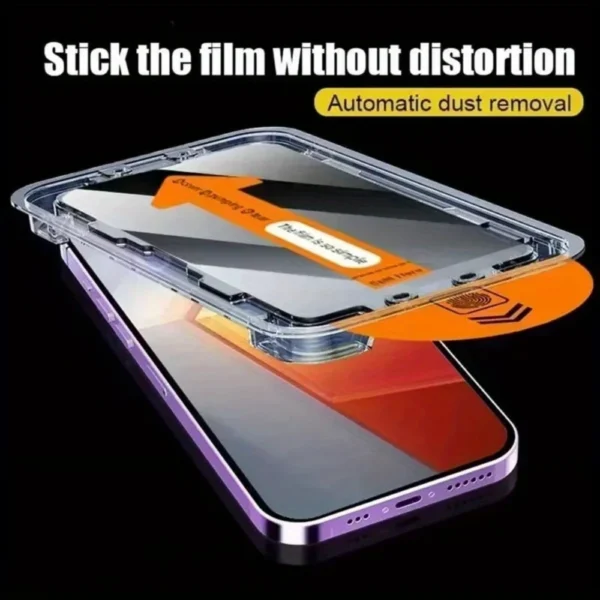 NNBILI Oleophobic Coating Dust Free Easy Installation Screen Protector For iPhone 14 11 13 12 15 16 Pro Max Mini XS X XR Glass - Image 5