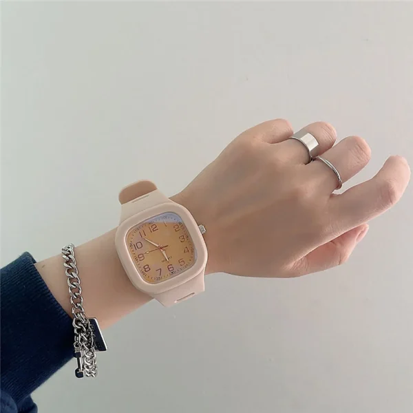Men Women Wrist Watch Square Sport Watches Fashion Electronic Digital Casual Wristwatch Student Silicone Strap Watch for Girls - Image 13