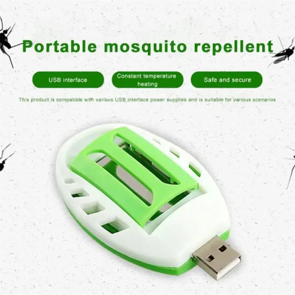 R1WA Electric Mosquito Repeller Incense Heater Usb Mosquito Killer Outdoor - Image 2