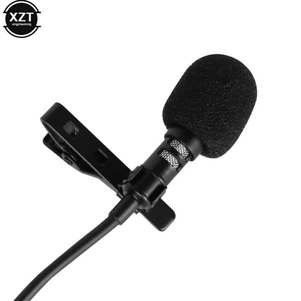 200cm Portable Mini USB Mic Clip-on Omni-Directional Stereo Microphone for Laptop Live Recording Camera Sound Card Professional - Image 6