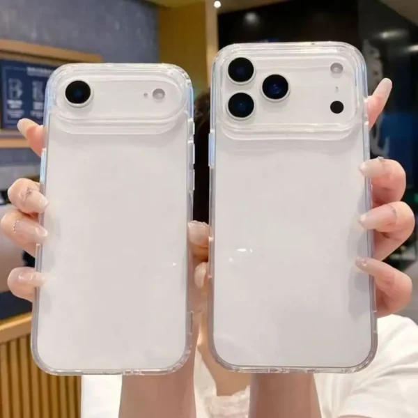 Clear Phone Case For iPhone 17 Pro Max Cover iphone 17 16 15 14 13 12 11 Pro X Xs XR Max 7 8 Plus SE 2002 Cover Case - Image 3