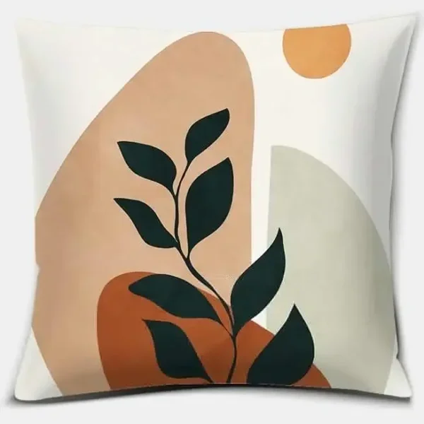 2023 Brown Green Abstract Series Pillow Gift Home Office Decoration  Bedroom Sofa Car Cushion Cover case 45x45 - Image 10