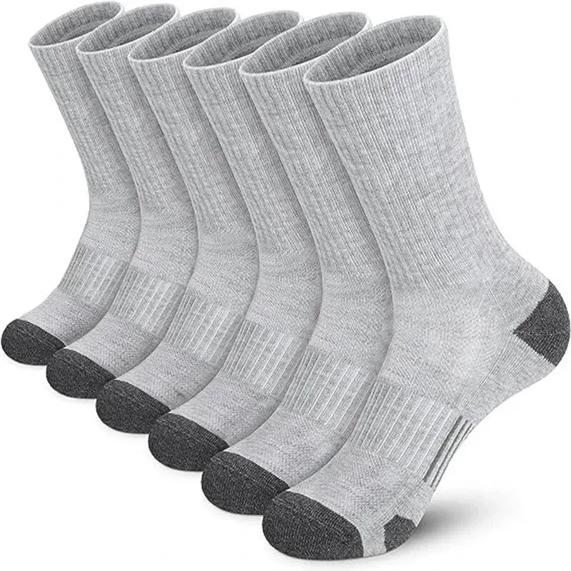 6/12 Pairs Men's Outdoor Gym Socks High Quality Comfortable Soft Ground-Gripping Football Large Size New Style 2 6/12 Pairs Men's Outdoor Gym Socks High Quality Comfortable Soft Ground-Gripping Football Large Size New Style - Image 2