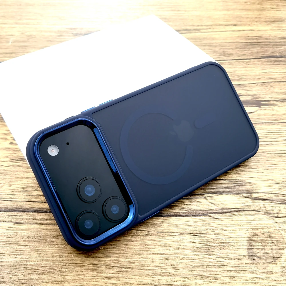 Luxury Matte Translucent Case For iPhone 17 Air 16 15 14 13 12 11 Pro Max 17Pro iPhone17 Magsafe Mag Safe Wireless Charge Covers 5 Luxury Matte Translucent Case For iPhone 17 Air 16 15 14 13 12 11 Pro Max 17Pro iPhone17 Magsafe Mag Safe Wireless Charge Covers - Image 5