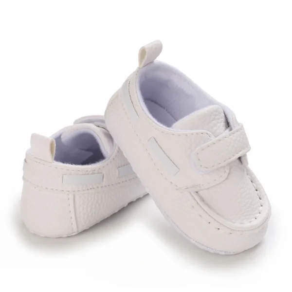 Newborn Baby Prewalker Girls Boys Casual Shoes Leather Non-Slip Soft-Sole Infant Toddler First Walkers 0-18M Baptism - Image 4