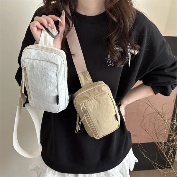 Crossbody Bags for Women Shoulder Bags Lightweight Simple Mobile Phone Bag Men Waist Bag Sports Chest Bag Purse and Handbags Sac - Image 2