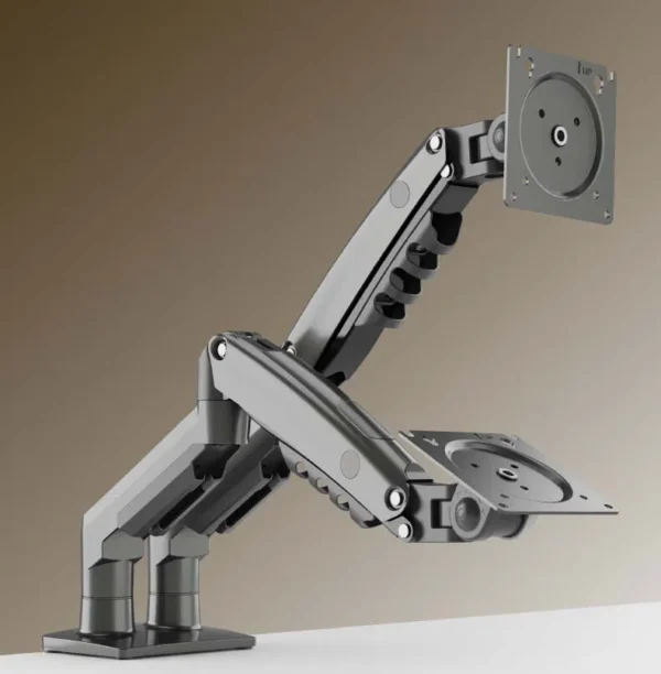 NB NEW F160 gas spring 17"-27"30" Dual Monitor Holder Arm desktop 360 rotate computer holder 2-9KG Monitor bracket USB3.0 port - Image 12