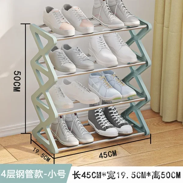 Shoe Rack Space Saving Wooden Shoemakers for Hall With Bank Living Room Cabinets Shoes Organizer Storage Cube Furniture Shoerack - Image 10