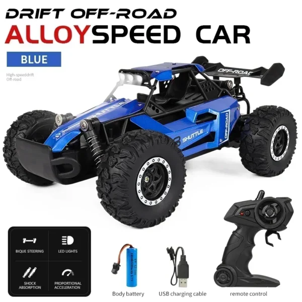 New 1:16 RC Car Remote Control Cars 2.4G Buggy Truck Drift Racing Climbing Off Road Vehicle Outdoor Toy Boy Kids Childrens Gifts - Image 11