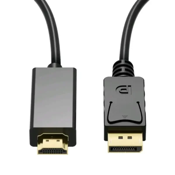 1.8M Dp to HDMI-Compatible Cable 4K HD Adapter Display Cable Computer Monitor Cable Converts Large Dp to HDMI-Compatible - Image 6
