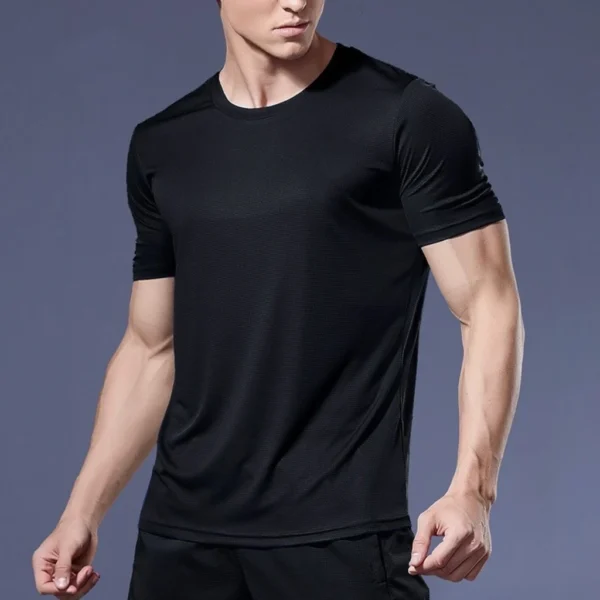 Running Shirts Soccer Shirts Men's Jersey Sportswear Mens Jogging T-Shirts Quick Dry Compression Sport T-Shirt Fitness Gym - Image 5
