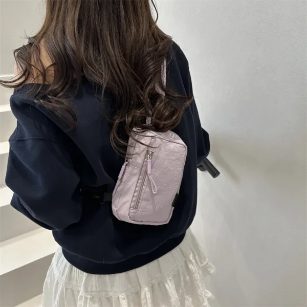 Crossbody Bags for Women Shoulder Bags Lightweight Simple Mobile Phone Bag Men Waist Bag Sports Chest Bag Purse and Handbags Sac - Image 4
