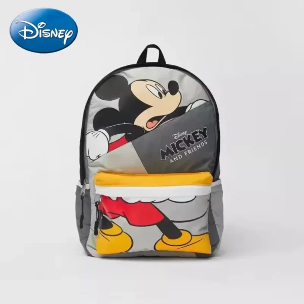 Disney Cartoon Mickey New Children's Fashion Backpack Girls School Bag Casual Cartoon Men and Women Cute Fashion Backpack