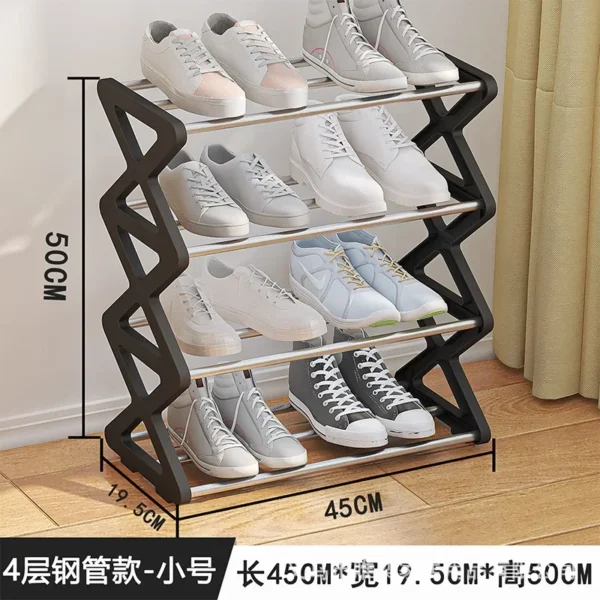 Shoe Rack Space Saving Wooden Shoemakers for Hall With Bank Living Room Cabinets Shoes Organizer Storage Cube Furniture Shoerack - Image 6