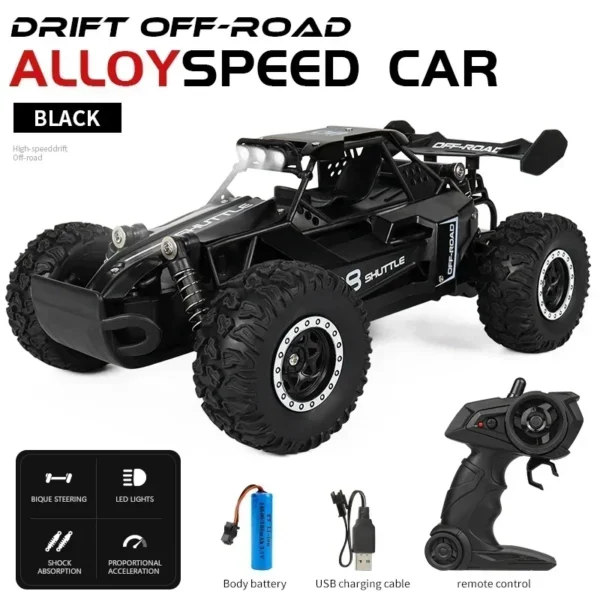 New 1:16 RC Car Remote Control Cars 2.4G Buggy Truck Drift Racing Climbing Off Road Vehicle Outdoor Toy Boy Kids Childrens Gifts - Image 12