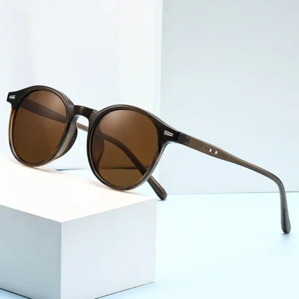 Brand Fashion Vintage Round Sunglasses 2025 Women Luxury Designer Small Sun Glasses for Men Driving Female Shades Eyewear UV400 - Image 7