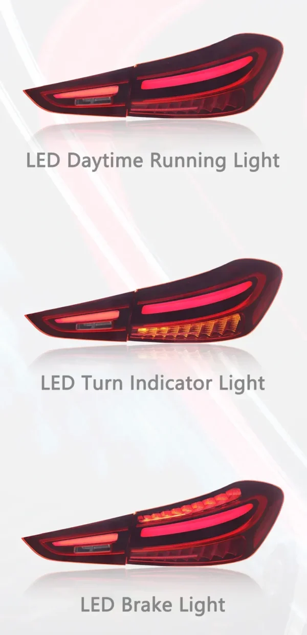 Car Light For Benz GLE Coupe C167 Taillight 2020-2023 Rear Lamps LED Projector Tail Lamp Daytime Running Light Accessories - Image 5