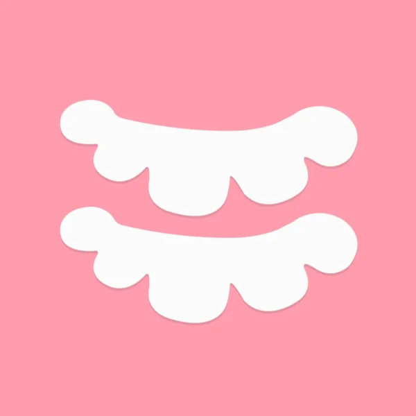 1Pair Reusable Eyepads Silicone Eye Patches Under Eyepads Anti Wrinkle Mask Patch Eyelash Extension Spacer Gel Patch Makeup Tool - Image 22
