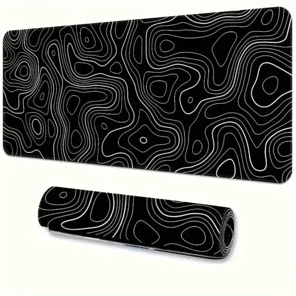 Mouse pad large keyboard mouse desk pad non-slip rubber gaming mouse pad laptop mouse carpet - Image 9