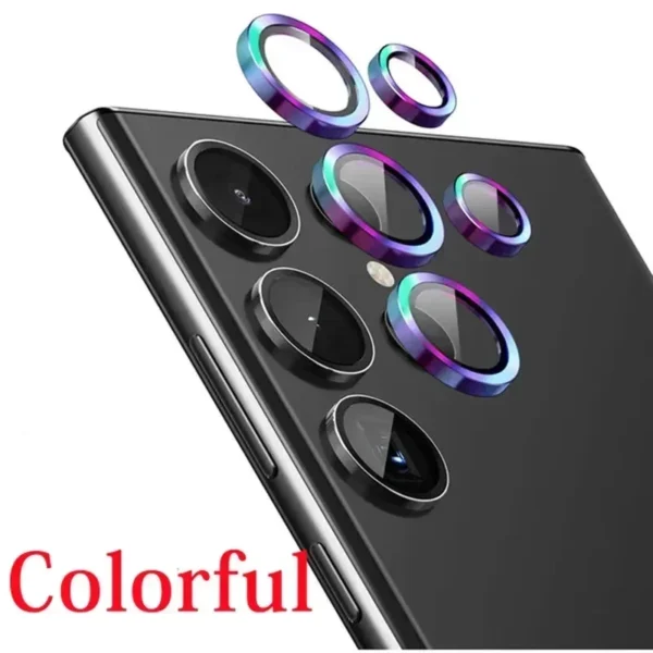 Camera Lens Protector Glass For Samsung S23 S24 Ultra Plus Full Cover Lens Metal Protector Ring For Galaxy S22 Ultra Camera Film - Image 9