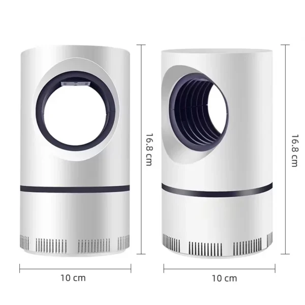 USB Electric Led Mosquito Killer Lamp Repellent Zapper Fly Power Uv For Home Insect Light Nightlight Indoor Bedside Night Socket - Image 3