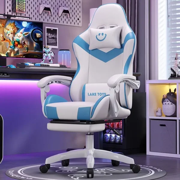 Charming Ergonomic Chair for Students, Comfortable Long Sitting, Adjustable Home Office Gaming Seat - Image 11