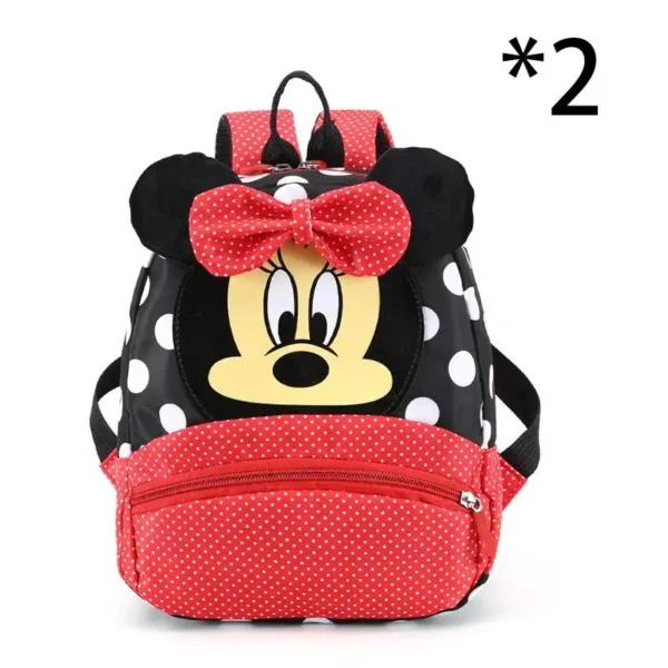 Disney New Backpack 2025 Minnie Schoolbag For Kids Cartoon Kindergarten Schoolbag Kawaii Pink Backpack As a Gift For Children - Image 9
