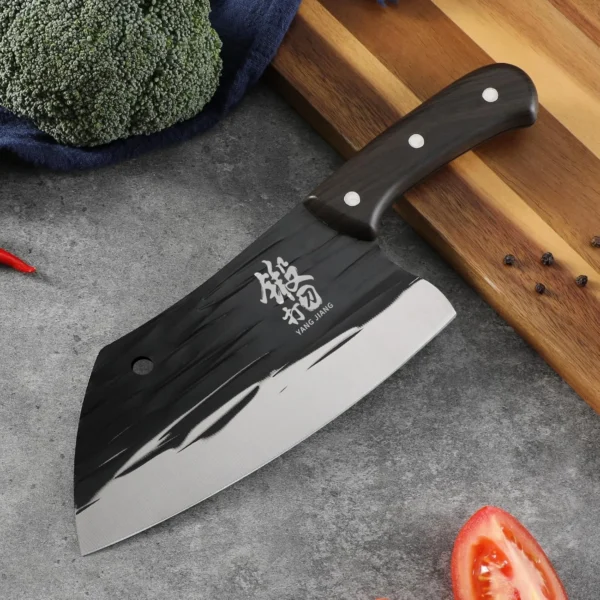Stainless steel forged kitchen knife, multifunctional kitchen knife, vegetable and meat kitchen cutting tool U9195 - Image 4