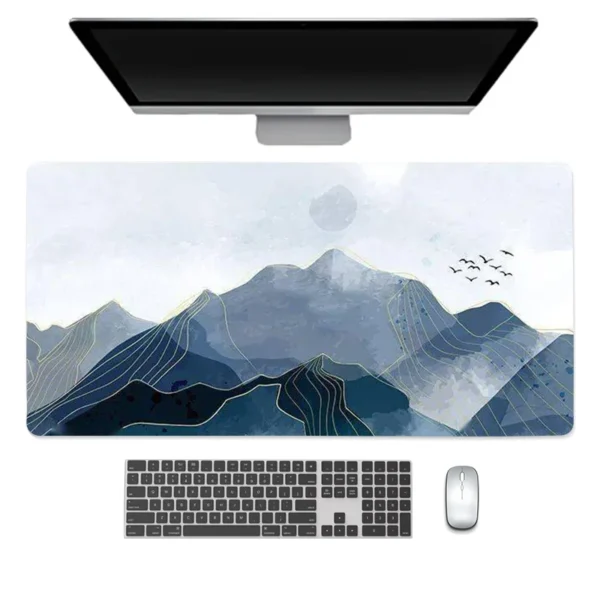 Mouse pad large keyboard mouse desk pad non-slip rubber gaming mouse pad laptop mouse carpet - Image 16