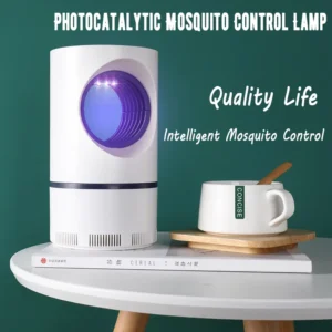 Home Physical Mosquito Repellent Lamp to Lure and Kill Mosquitoes, Baby Bedroom, Plugged in, Silent Mosquito Repellent