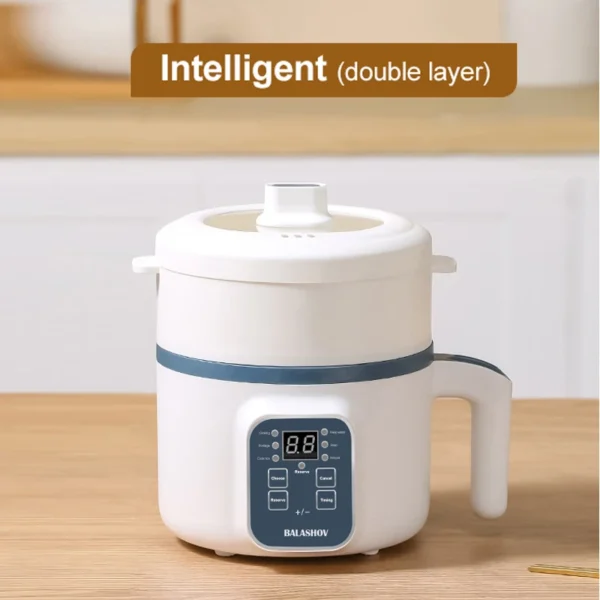 1.7L Electric Rice Cooker Single Double Layer 220V Multi Cooker Non-Stick Smart Mechanical MultiCooker Steamed Rice Pot For Home - Image 10
