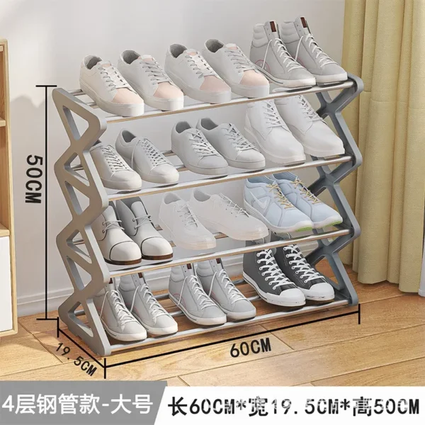 Shoe Rack Space Saving Wooden Shoemakers for Hall With Bank Living Room Cabinets Shoes Organizer Storage Cube Furniture Shoerack - Image 11