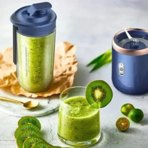 1set-New portable juicer with 2 cups, USB rechargeable mini blender, fresh juicer cup, personal sized smoothie blender