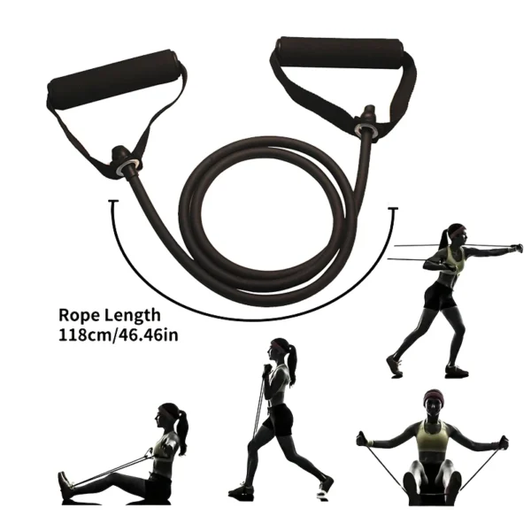Resistance Bands With Handles, Exercise Bands, Workout Bands With Handles For Men Women, Strength Training Equipment At Home - Image 6